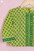 Cotton Lehenga Set In Floral Block Print